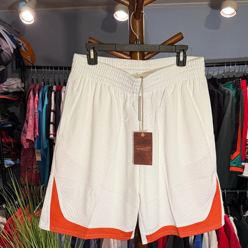 Texas Longhorns Athletic Shorts - Mitchell & Ness